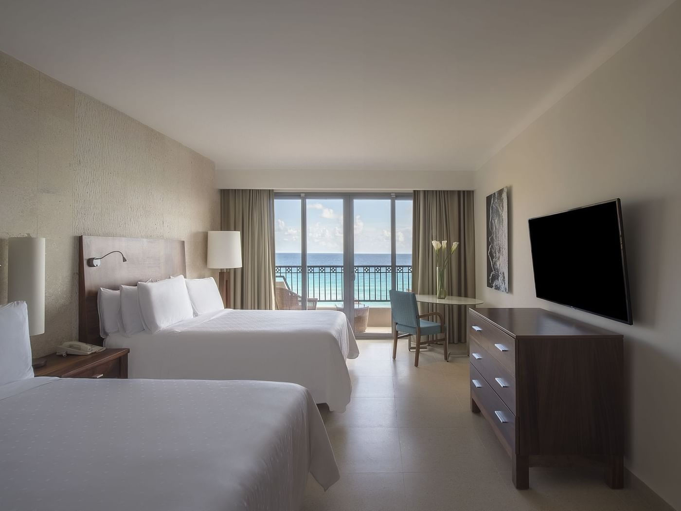 Premium Ocean Front double beds