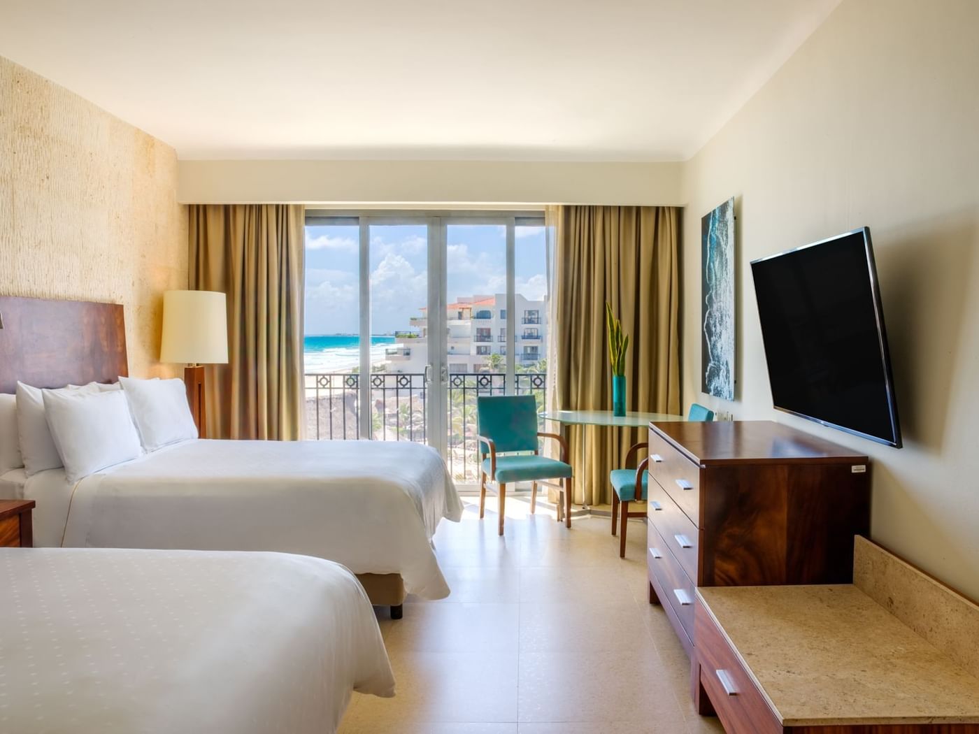 Premium Ocean View double beds