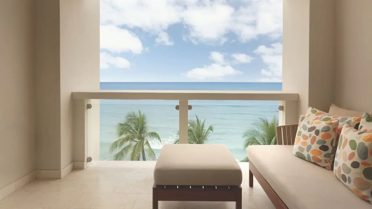 Ocean Front Junior Suite Terrace — Hyatt Ziva Rose Hall