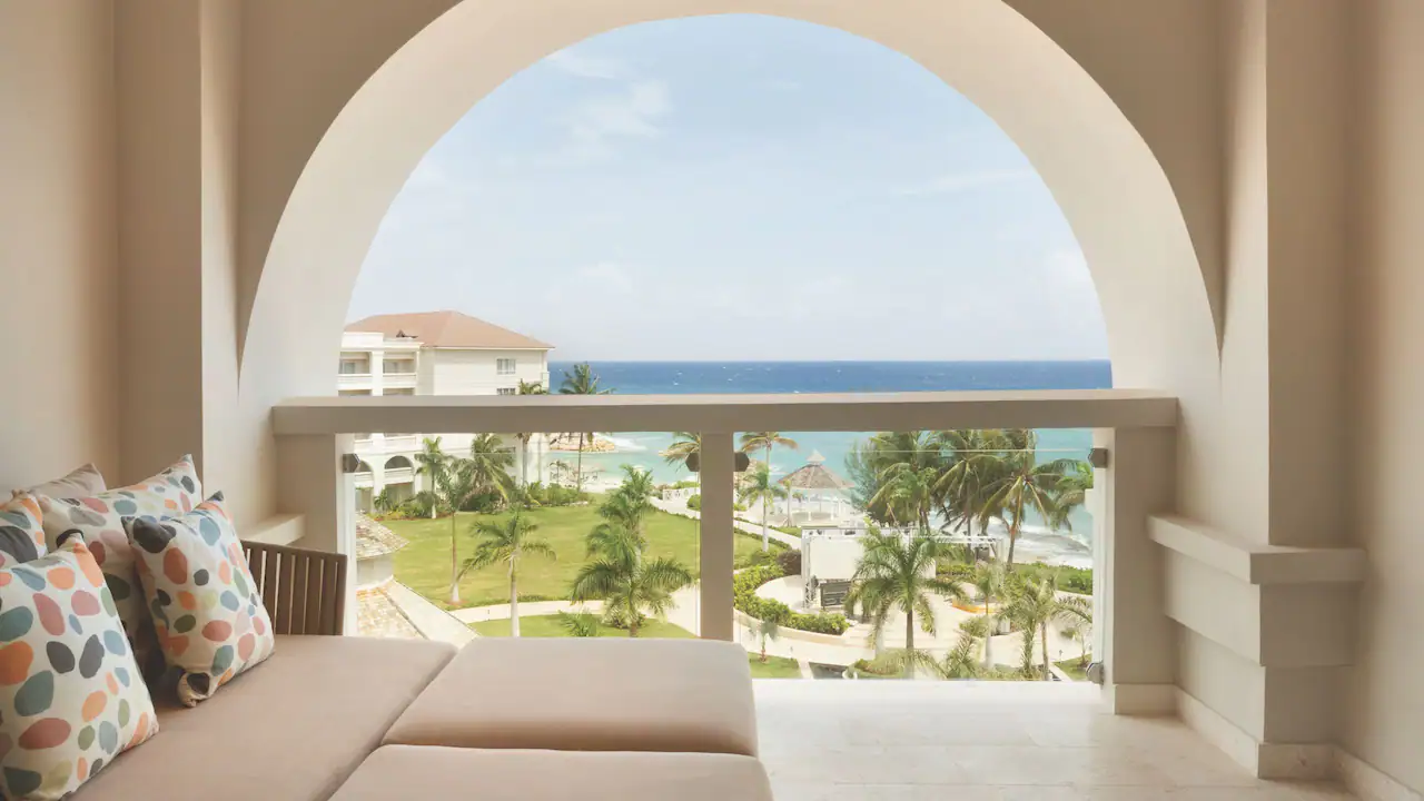 Ocean View Junior Suite Terrace — Hyatt Ziva Rose Hall