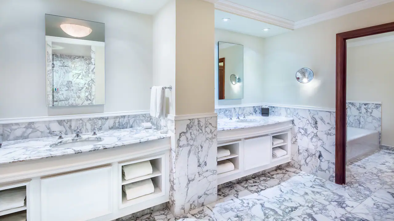 Presidential Suite Bathroom — Hyatt Ziva Rose Hall