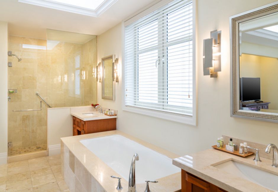 Three Bedroom Garden View Butler Villa Bathroom