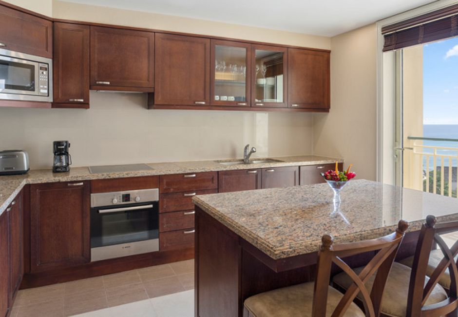 Two Bedroom Partial Ocean View Butler Suite Kitchen