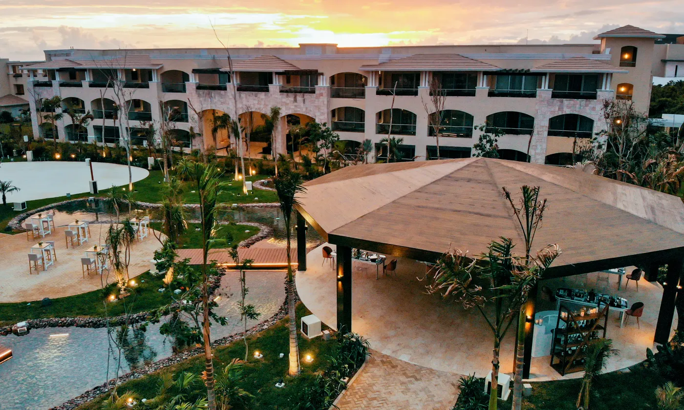 Lily Terrace reception — Moon Palace The Grand Cancun