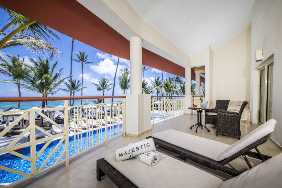 Elegance Club Ocean View Suite Outdoor Jacuzzi Terrace