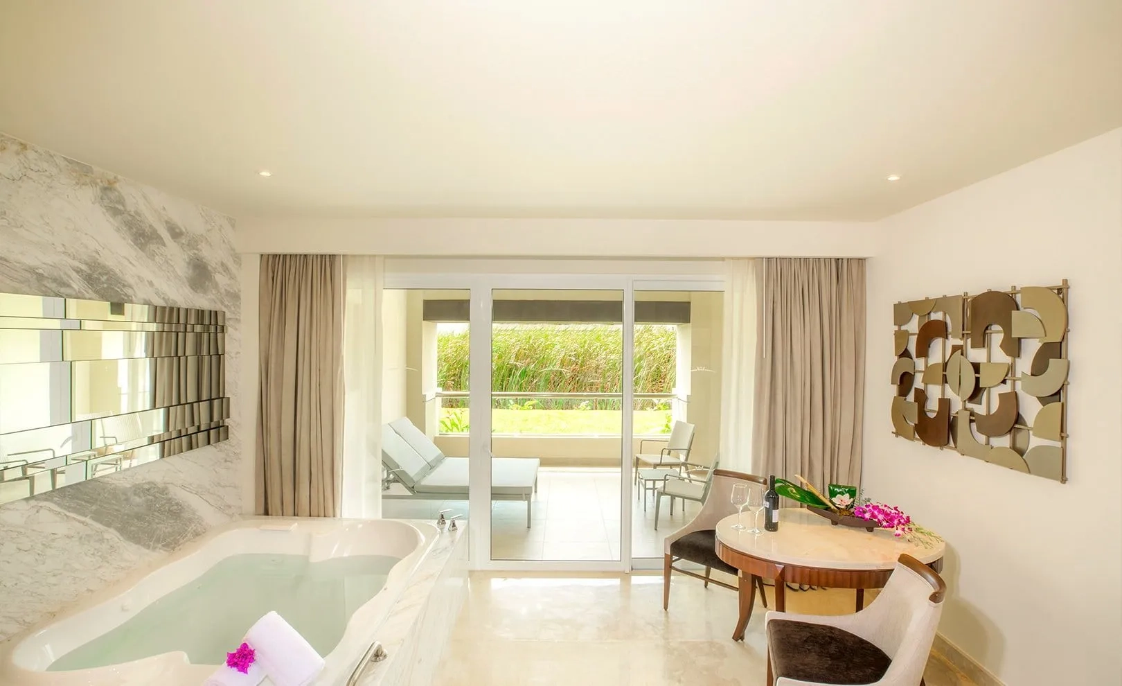 Grand Honeymoon Suite seating area