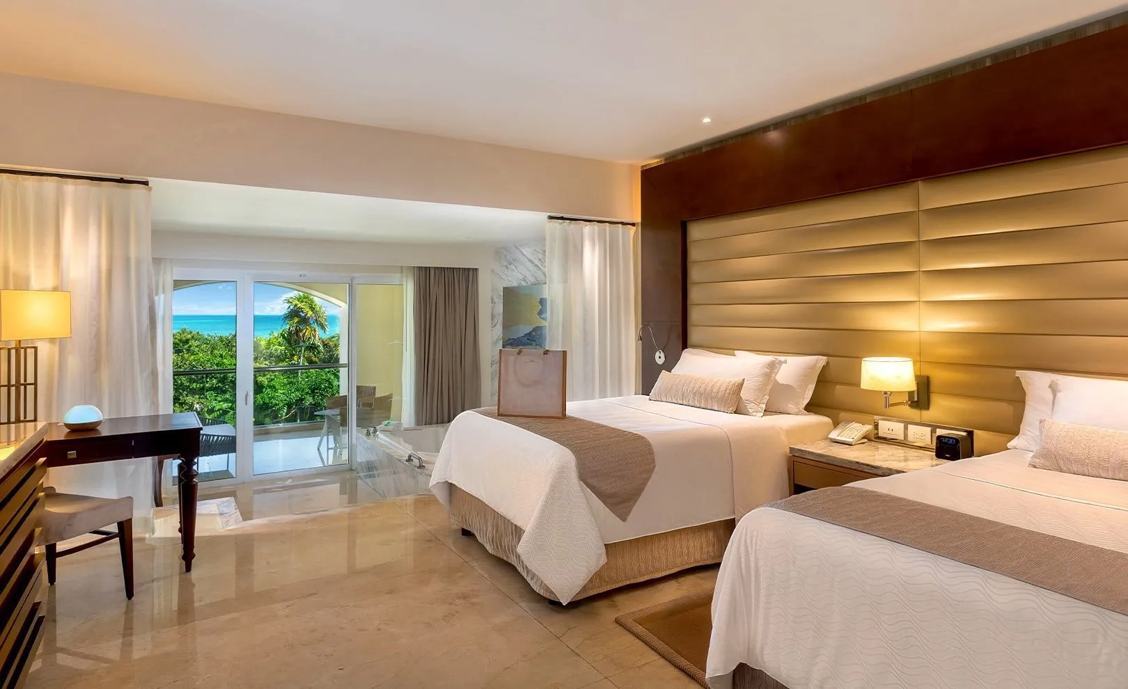Grand Presidential Suite double beds
