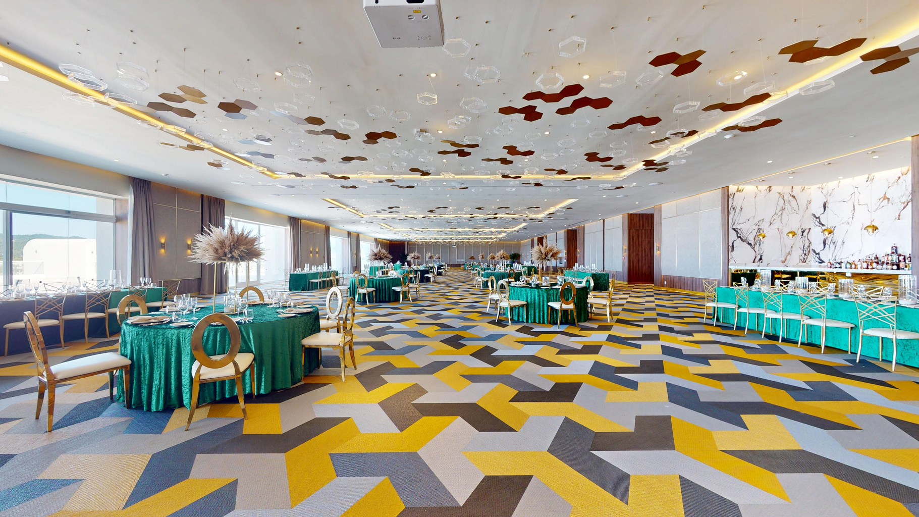 Grand Ballroom reception — Princess Grand Jamaica