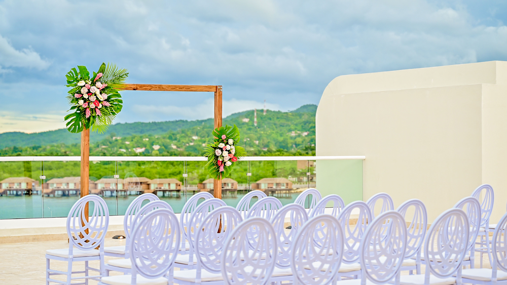 Main Sky Terrace ceremony — Princess Grand Jamaica