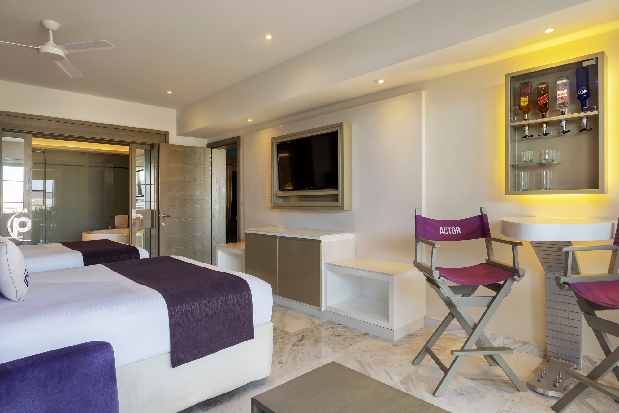 Producer's Suite Three Bedroom Double Beds — Planet Hollywood Cancun