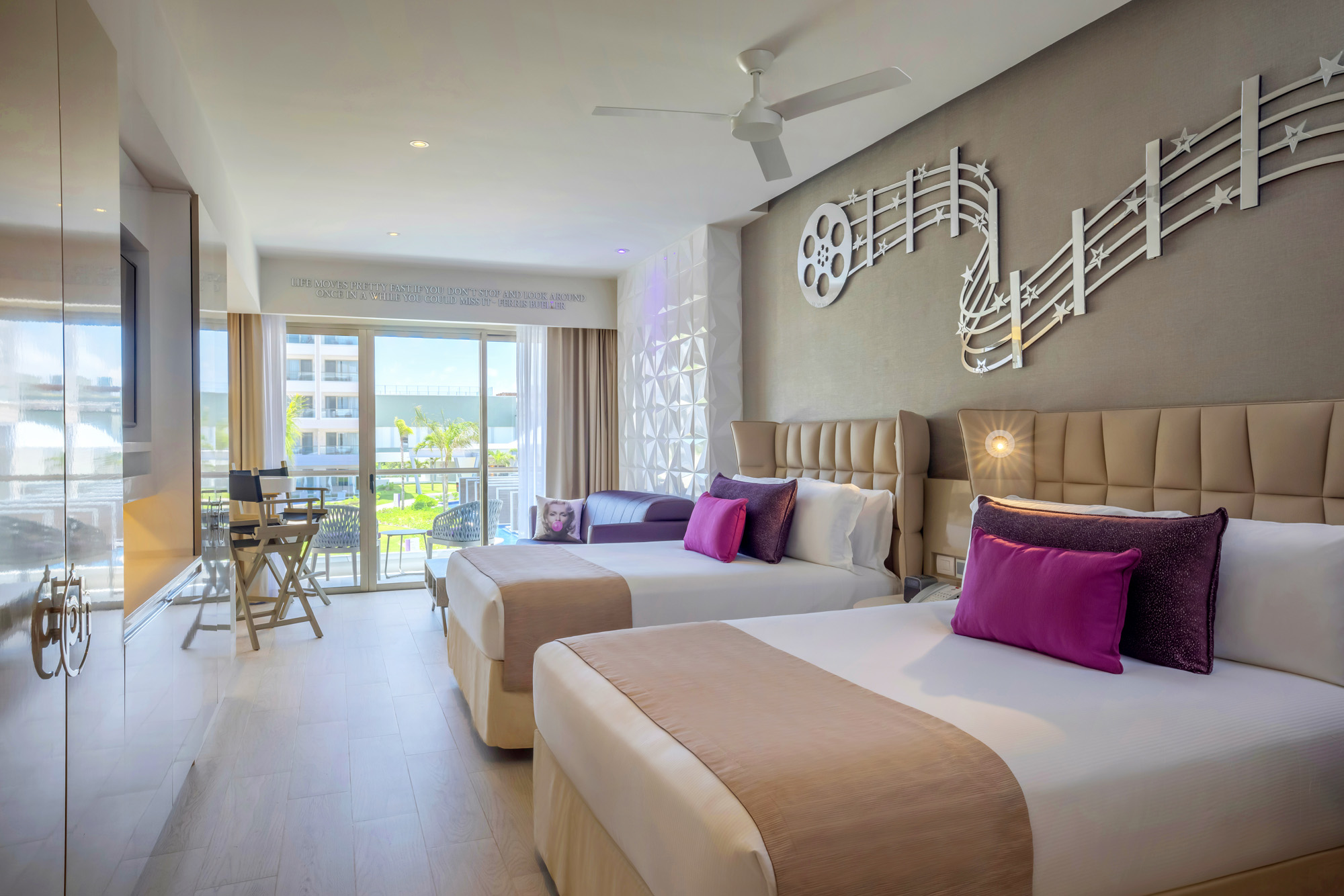 STAR Class Junior Suite Double Beds — Planet Hollywood Cancun