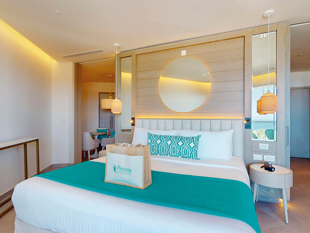 Imperial One Bedroom Master Suite seating area — Princess Grand Jamaica