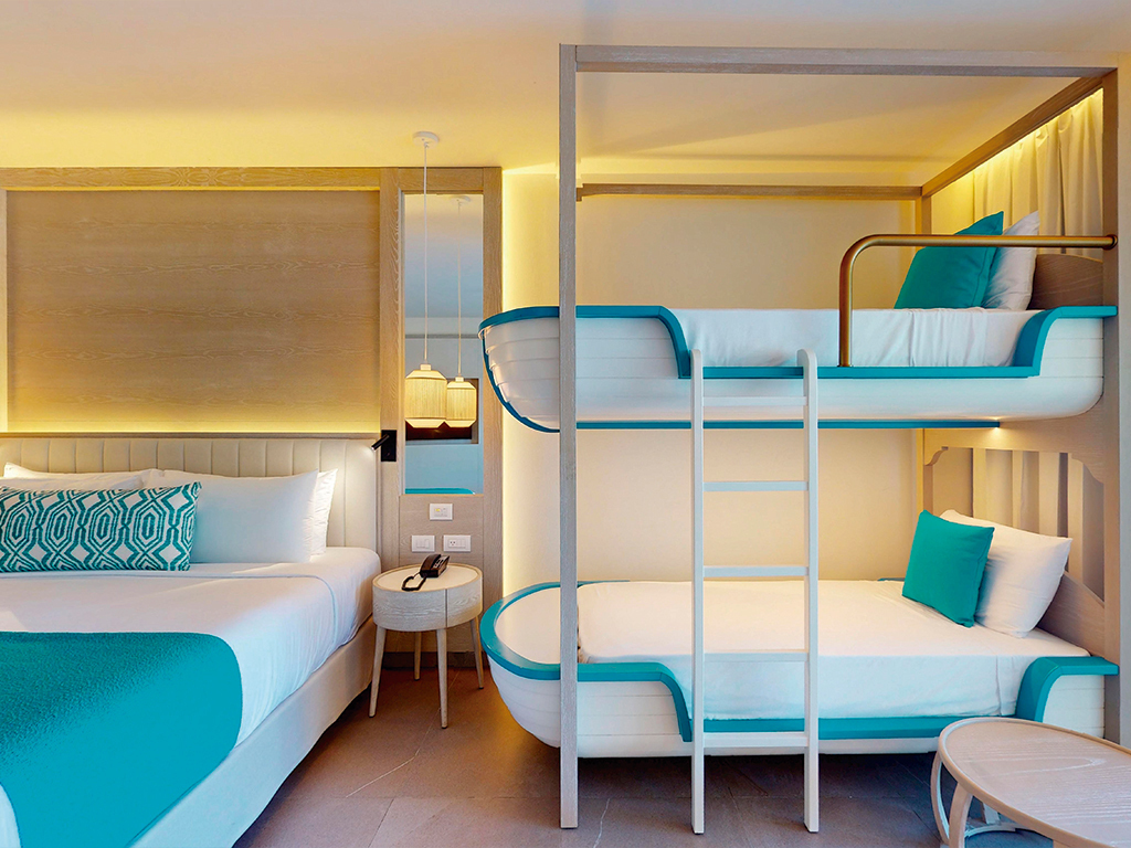 Princess Family Junior Suite interior — Princess Grand Jamaica