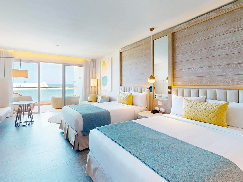 Platinum Master Suite 2 Bedrooms beds — Princess Senses The Mangrove