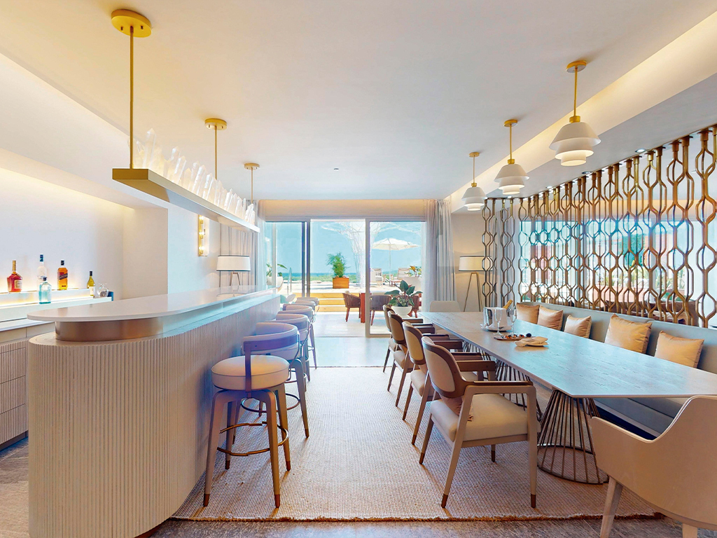 Presidential Suite dining area — Princess Senses The Mangrove