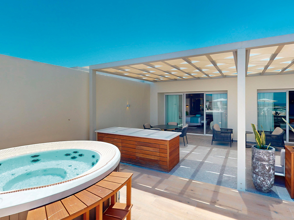 Princess Bridal Suite terrace view — Princess Senses The Mangrove
