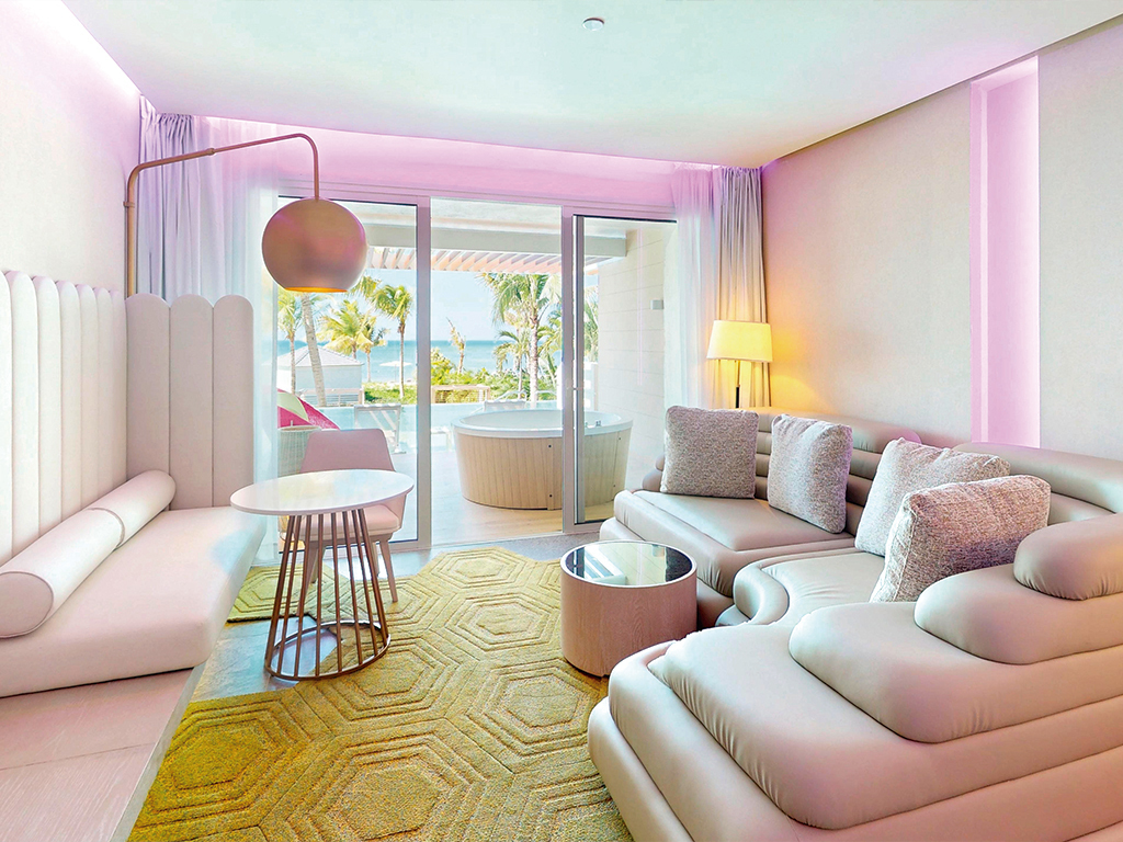 Swim-Out Pleasure Junior Suite seating area — Princess Senses The Mangrove