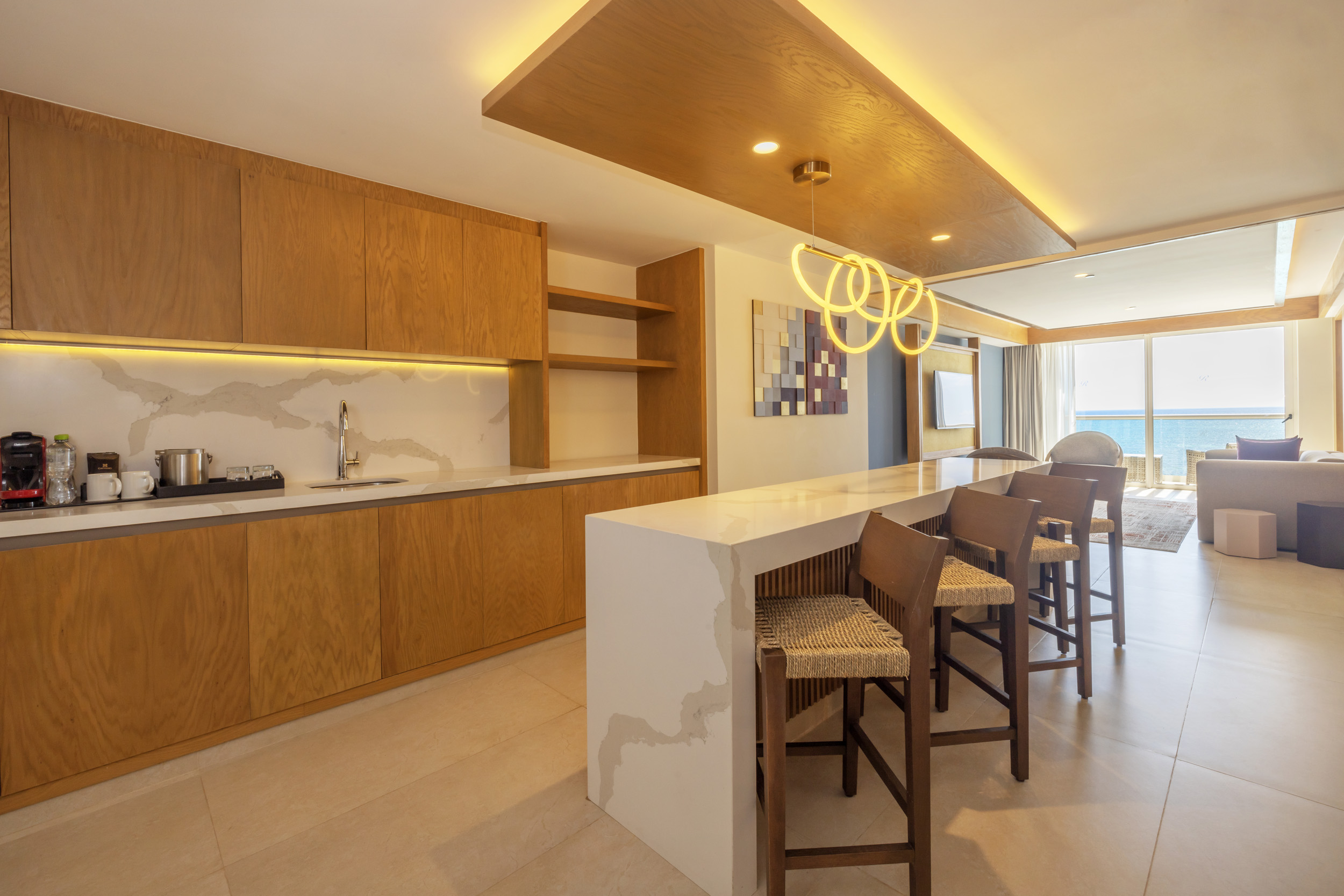 Presidential Suite dining area