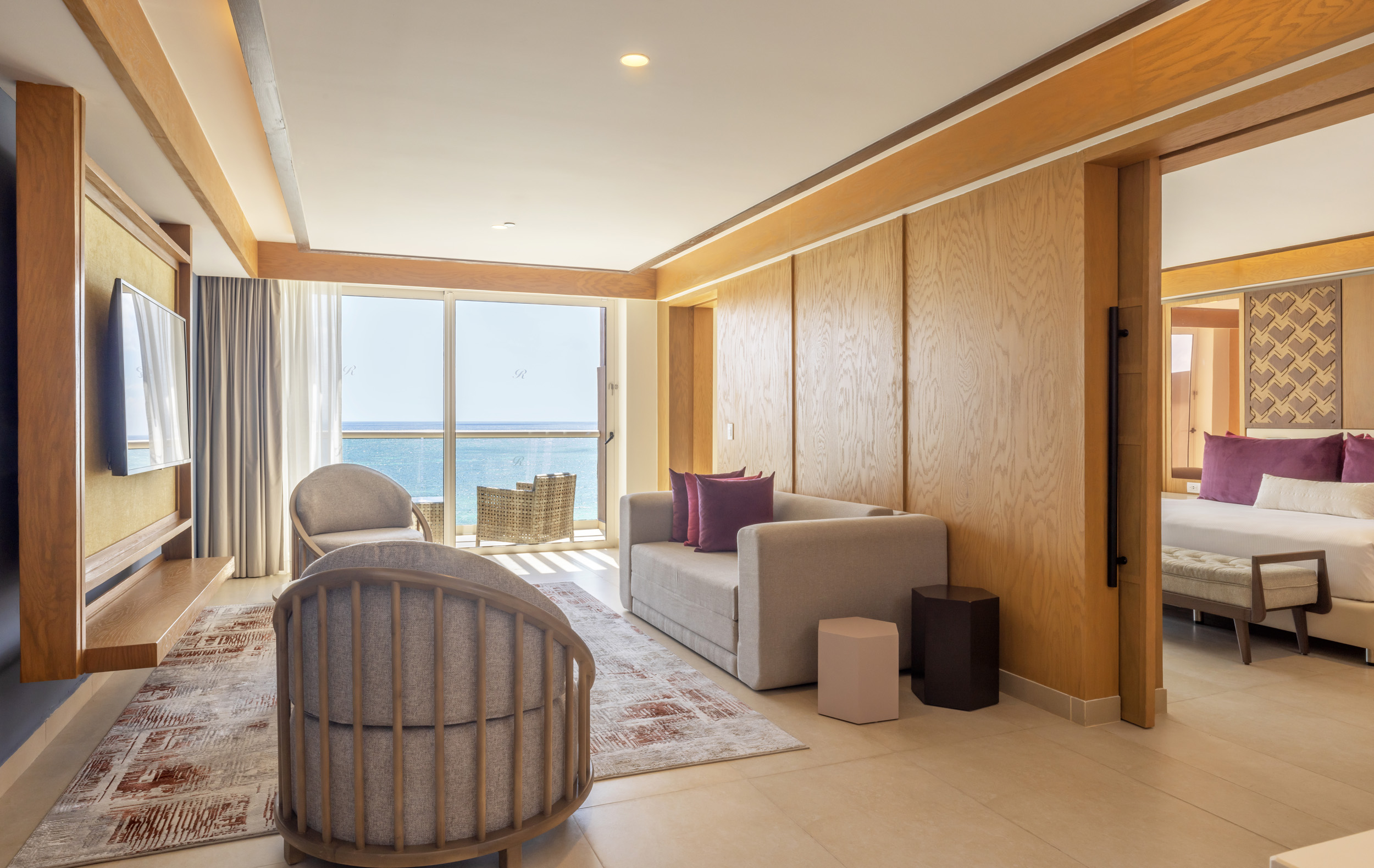 Presidential Suite seating area