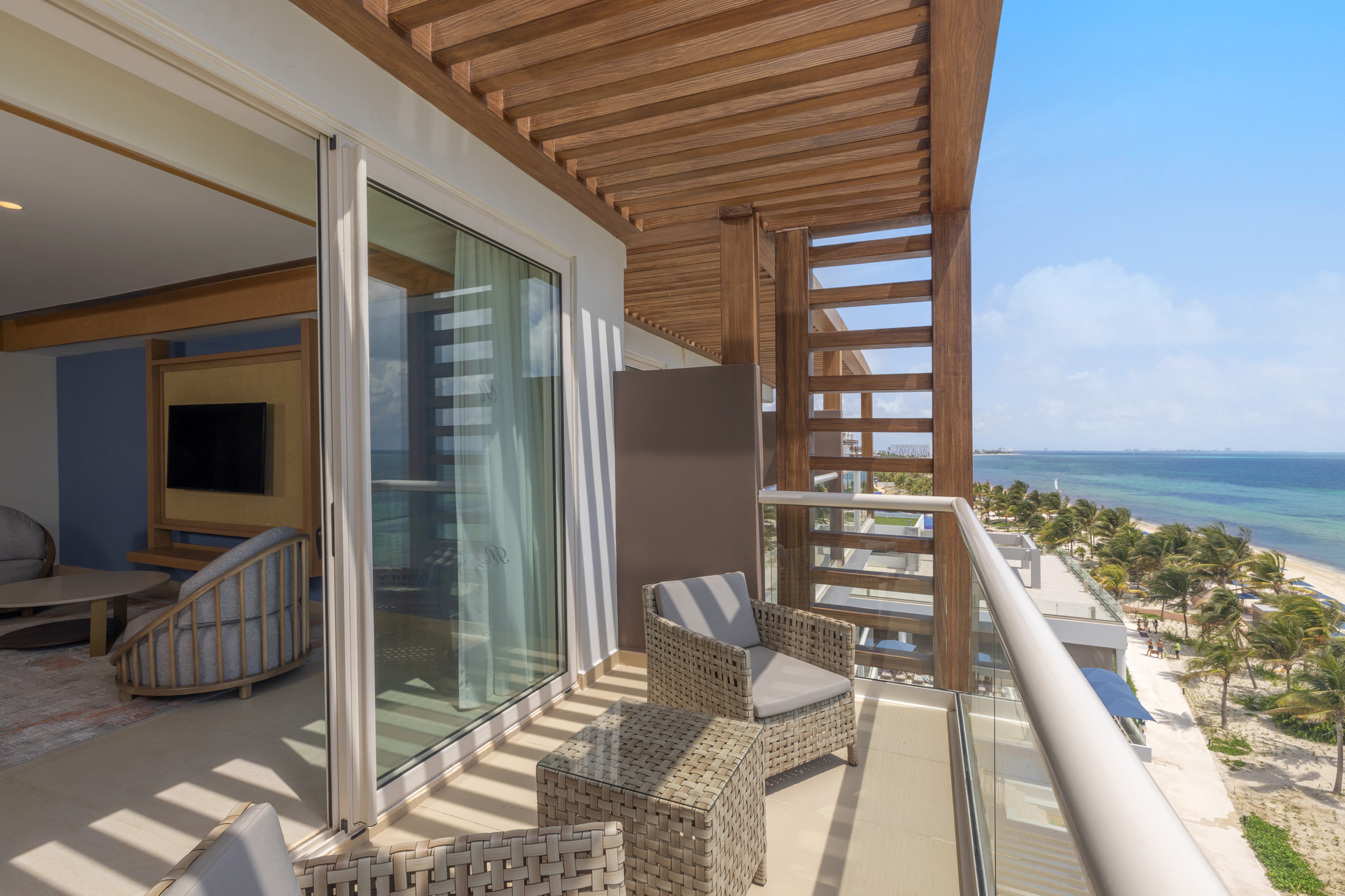 Presidential Suite terrace view 1