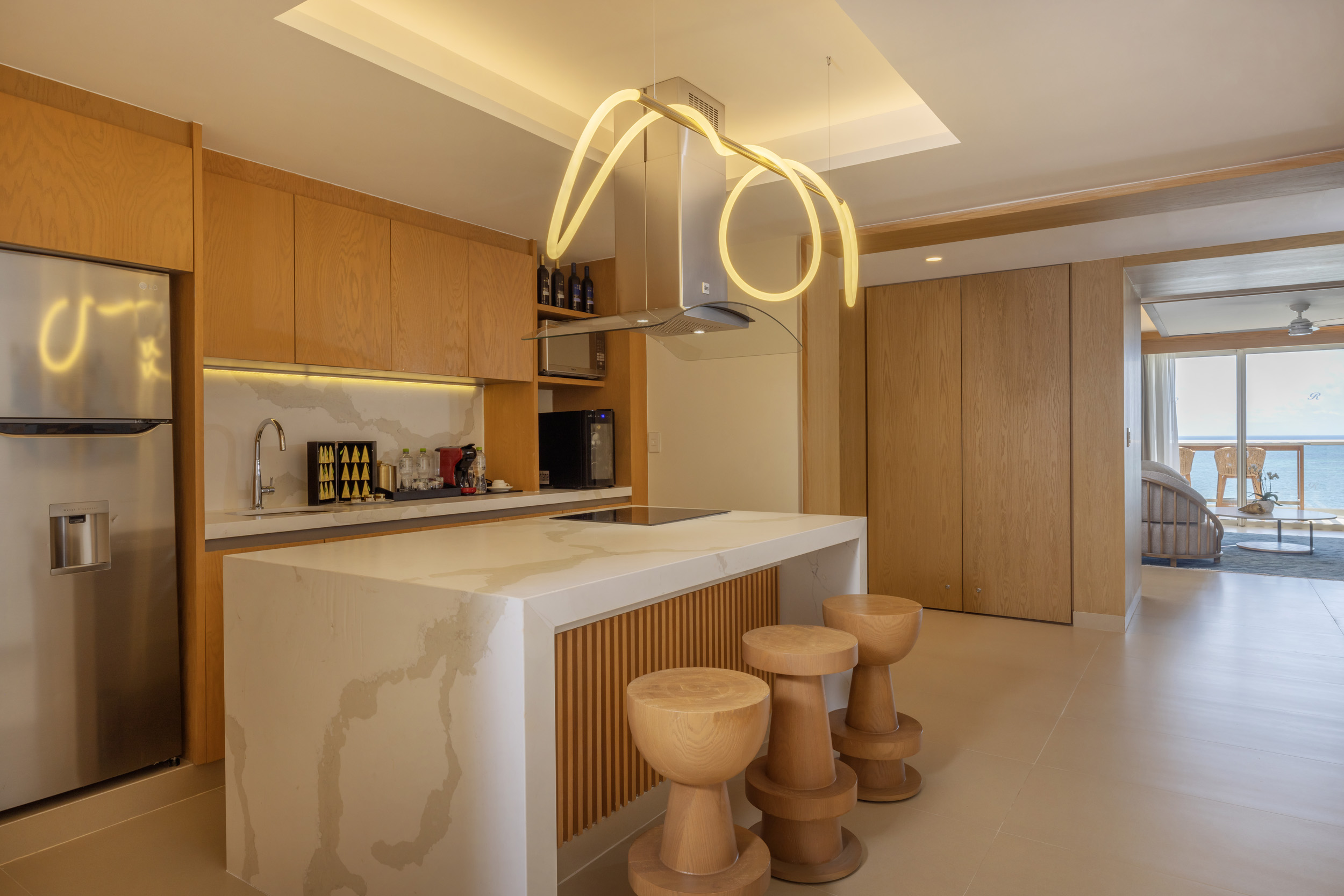 Sky Chairman Suite kitchen