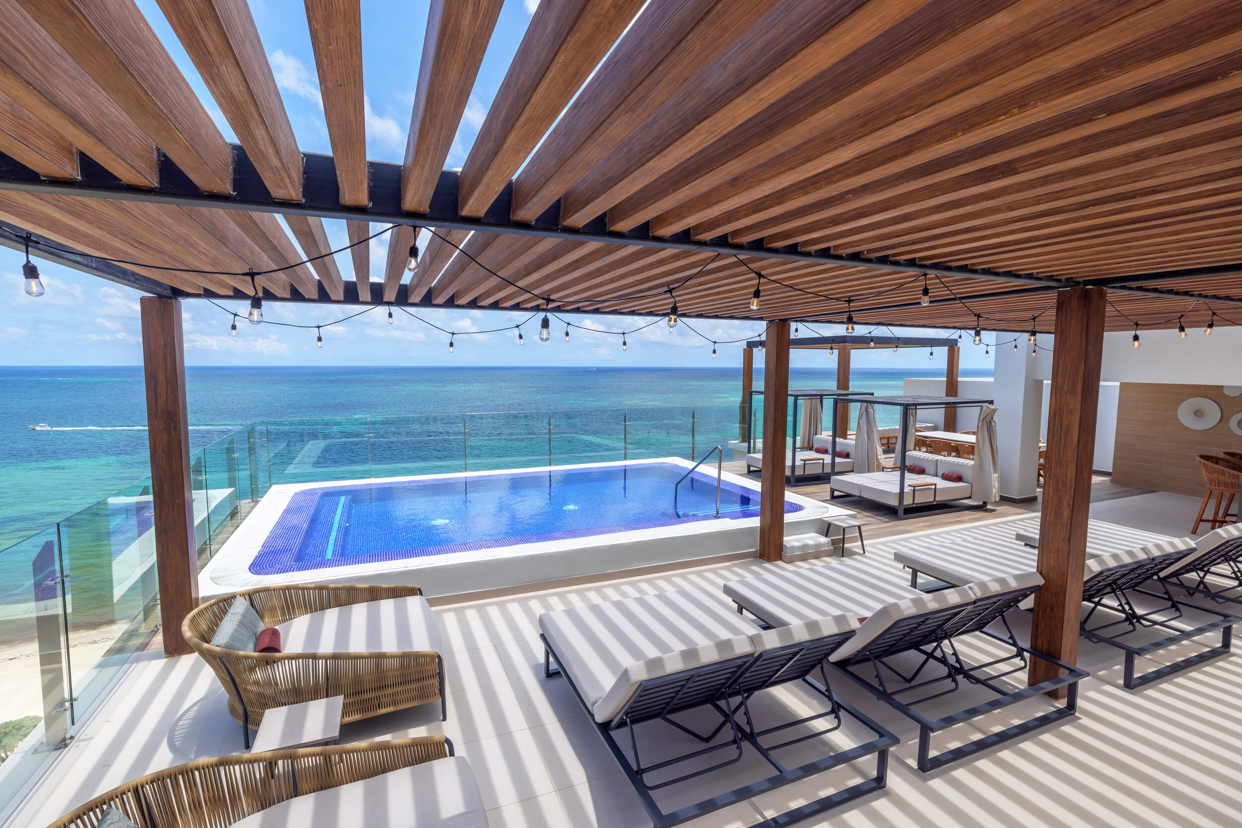 Sky Chairman Suite terrace view 1