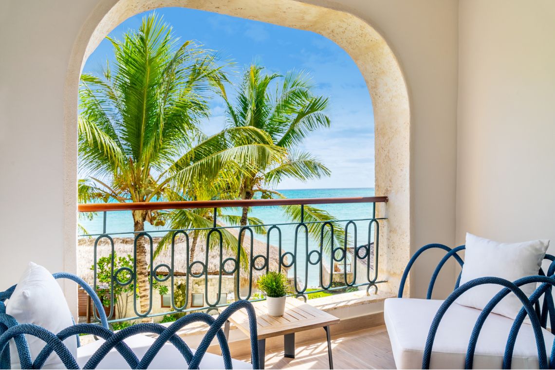 Luxury Junior Suite terrace — Sanctuary Cap Cana