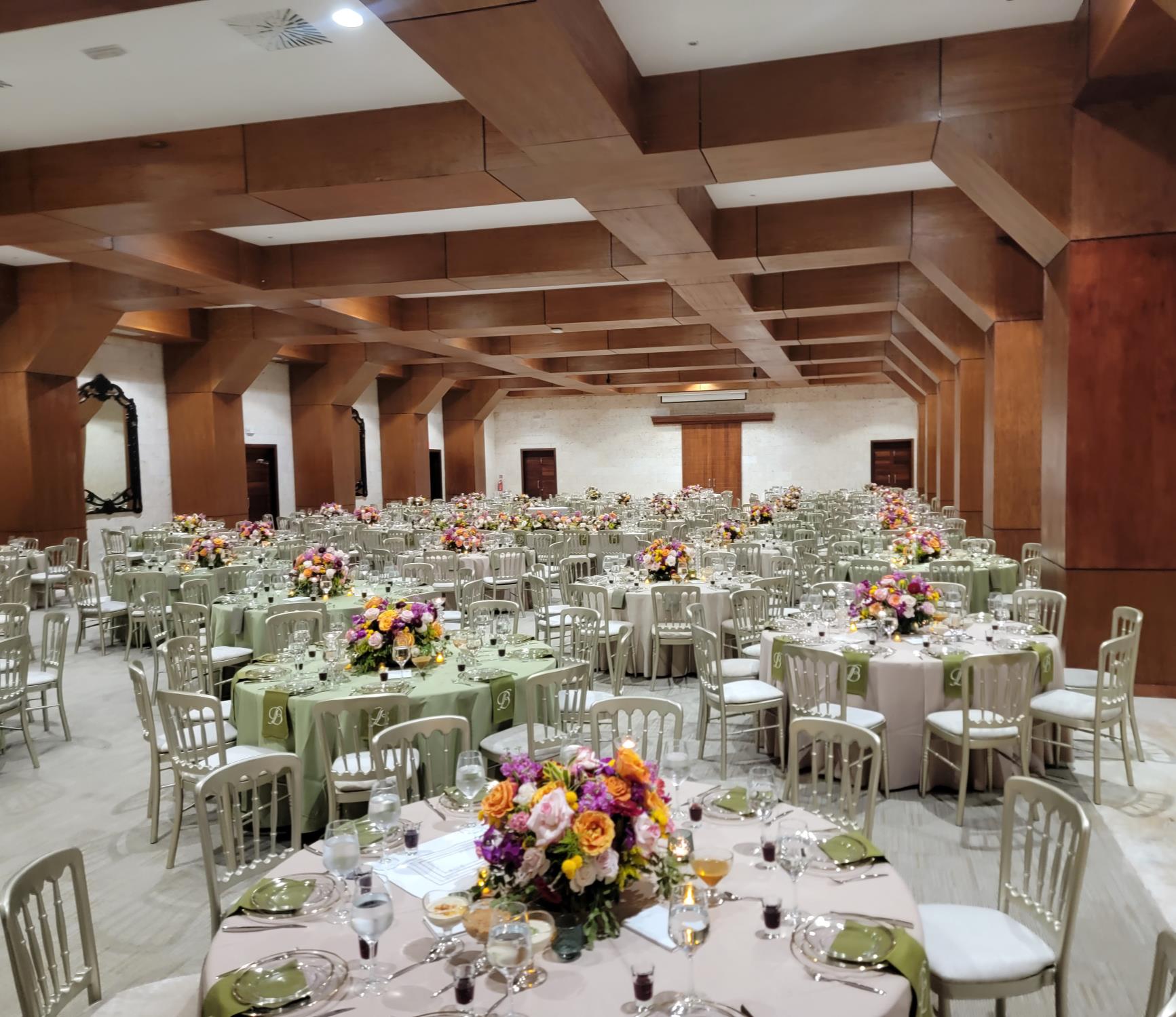 Sanctuary Ballroom grand banquet reception — Sanctuary Cap Cana destination wedding