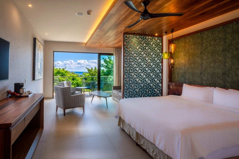 Platinum King Junior Suite Ocean Front — Sandos Playacar