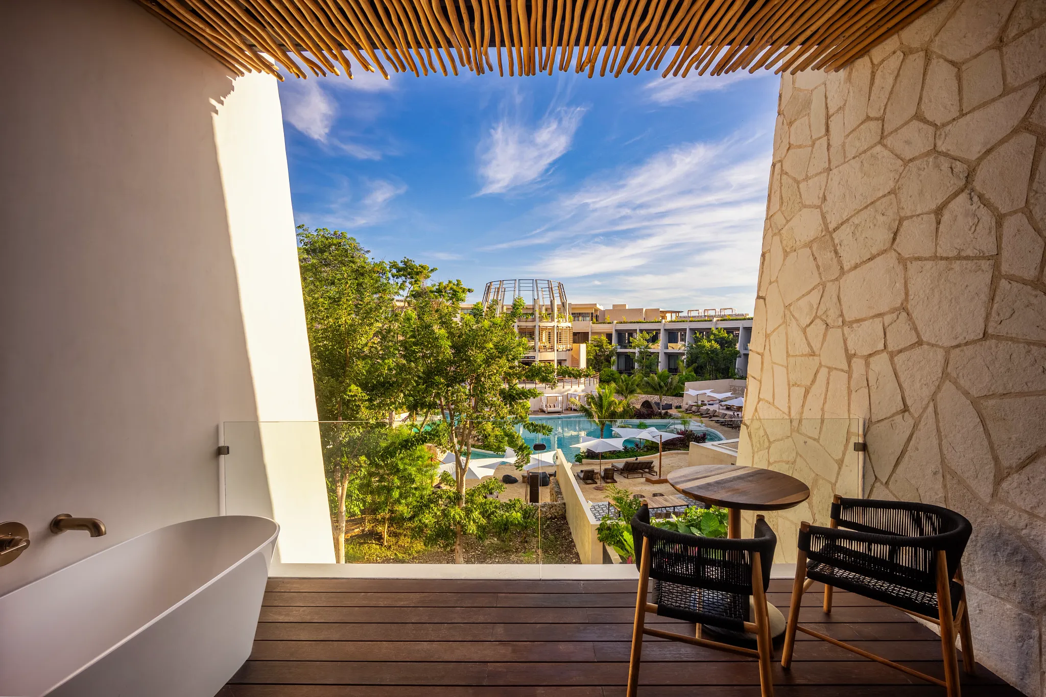 Preferred Club Junior Suite Tropical View Terrace — Secrets Tulum