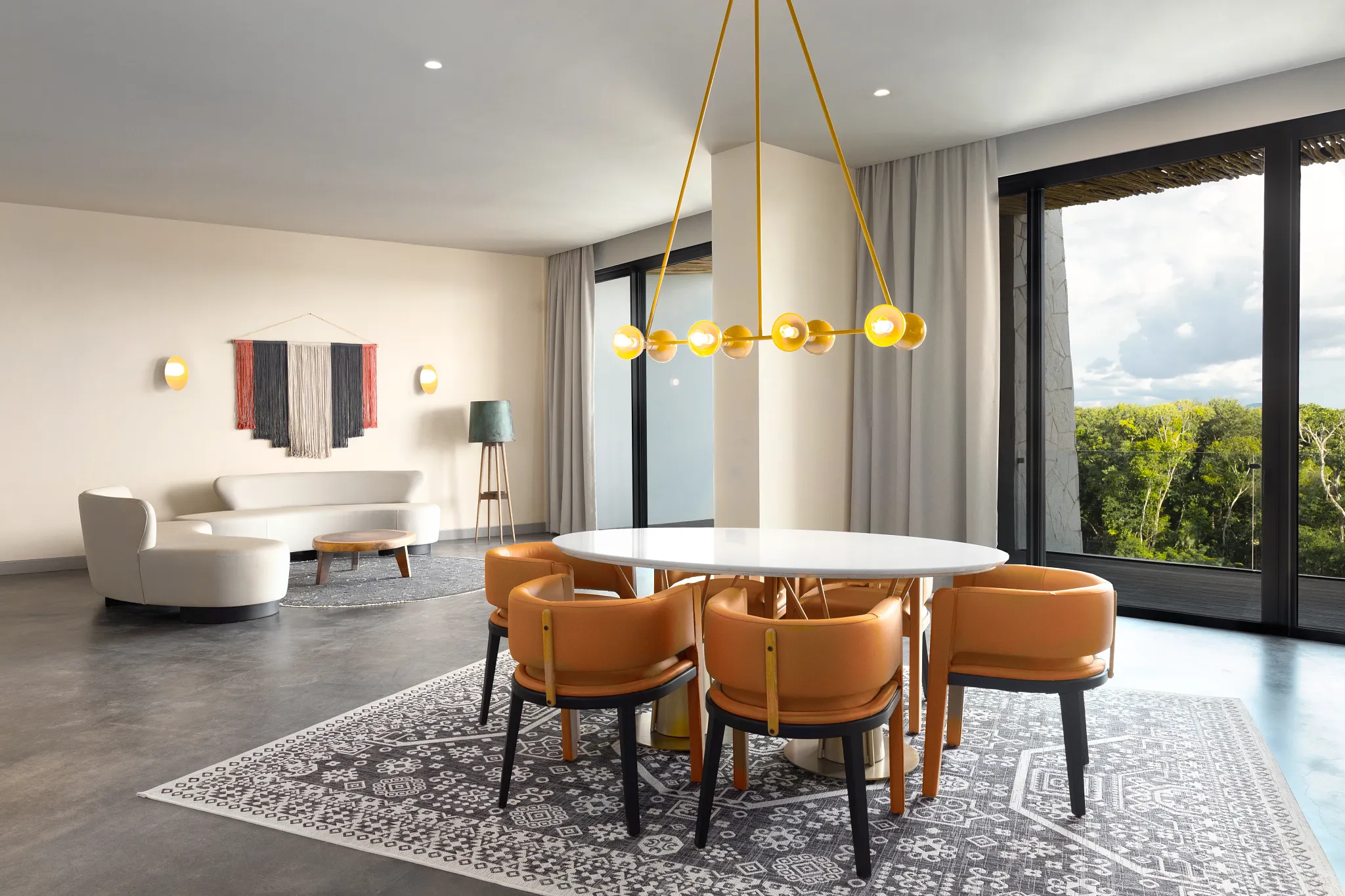 Presidential Suite Living Area — Secrets Tulum