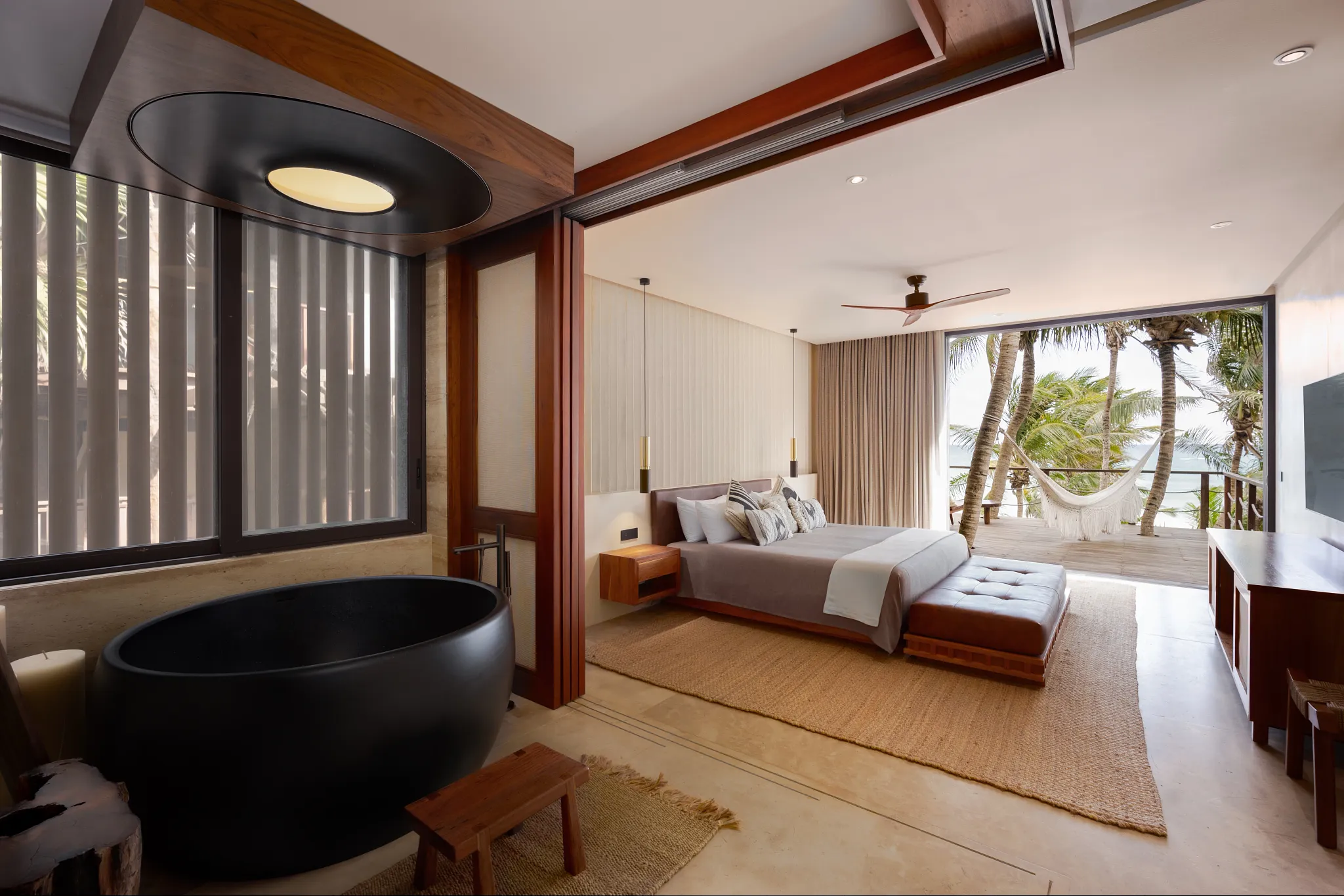 Villa Zamná King Bedroom — Secrets Tulum