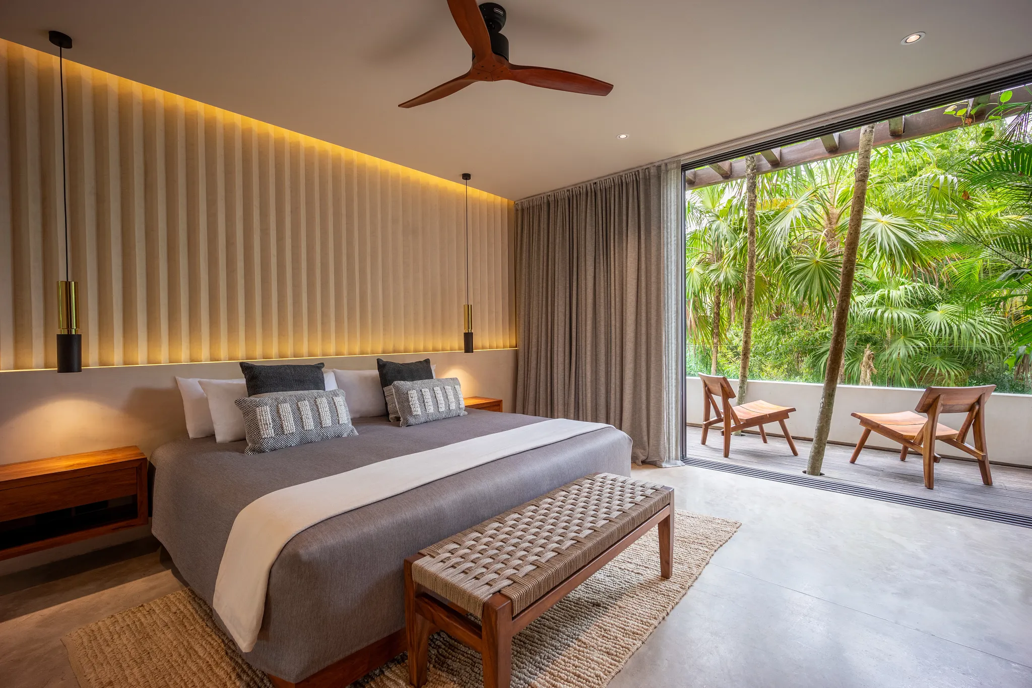 Villa Zamná Second King Bedroom — Secrets Tulum