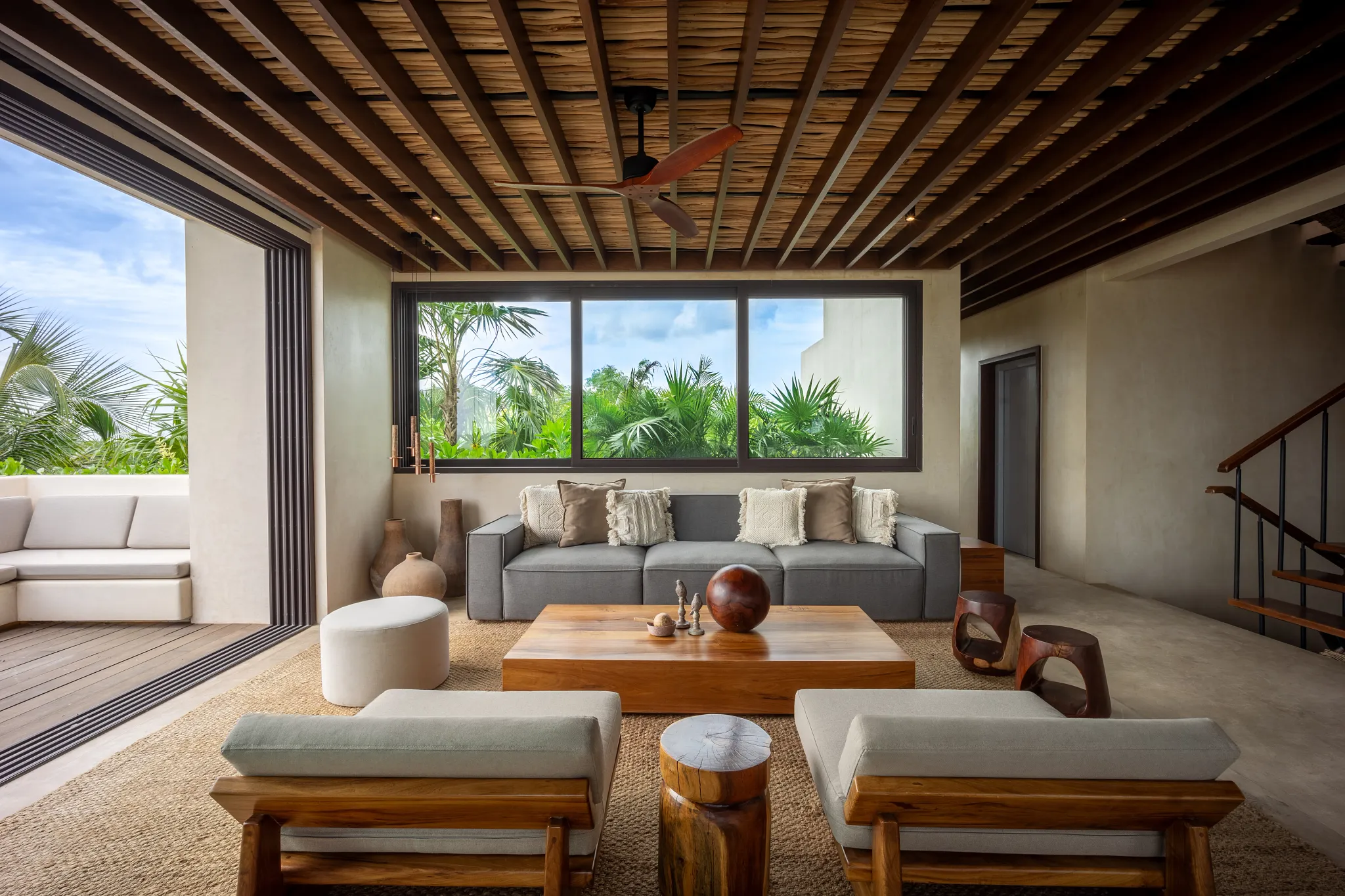 Villa Zamná Seating Area — Secrets Tulum