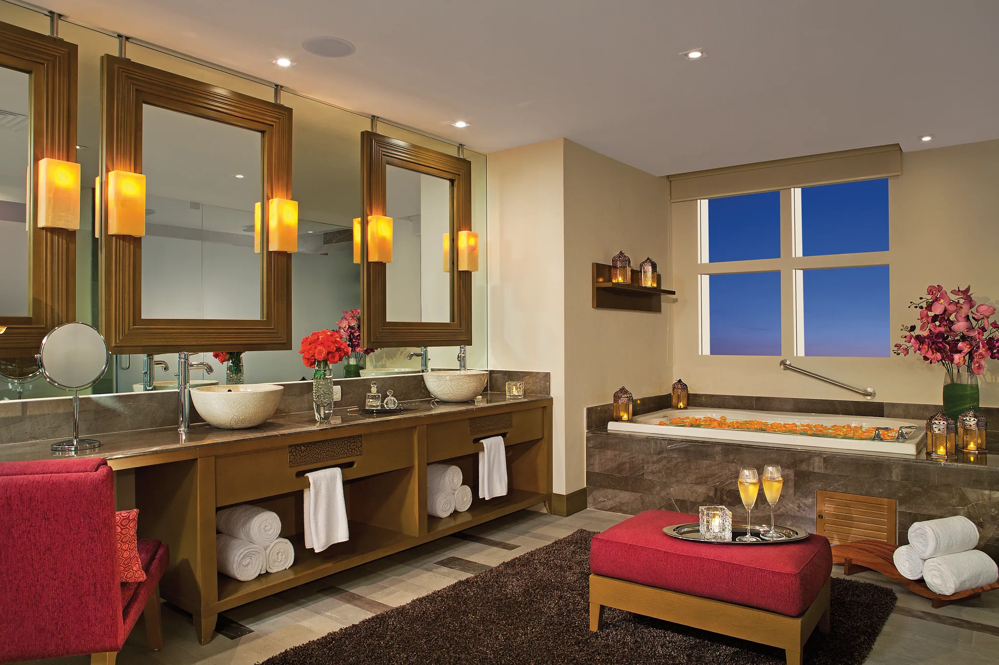 Presidential Suite bathroom — Secrets Vallarta Bay