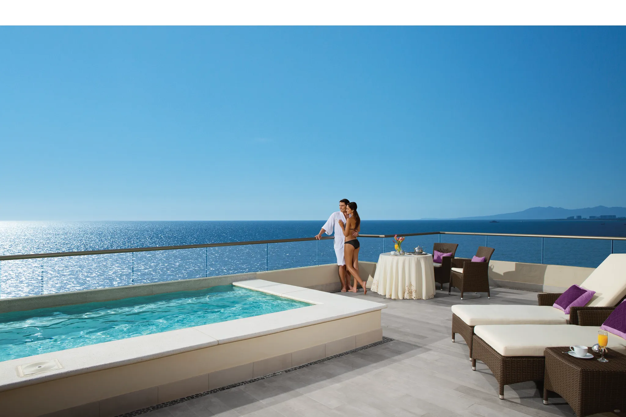 Presidential Suite private pool — Secrets Vallarta Bay