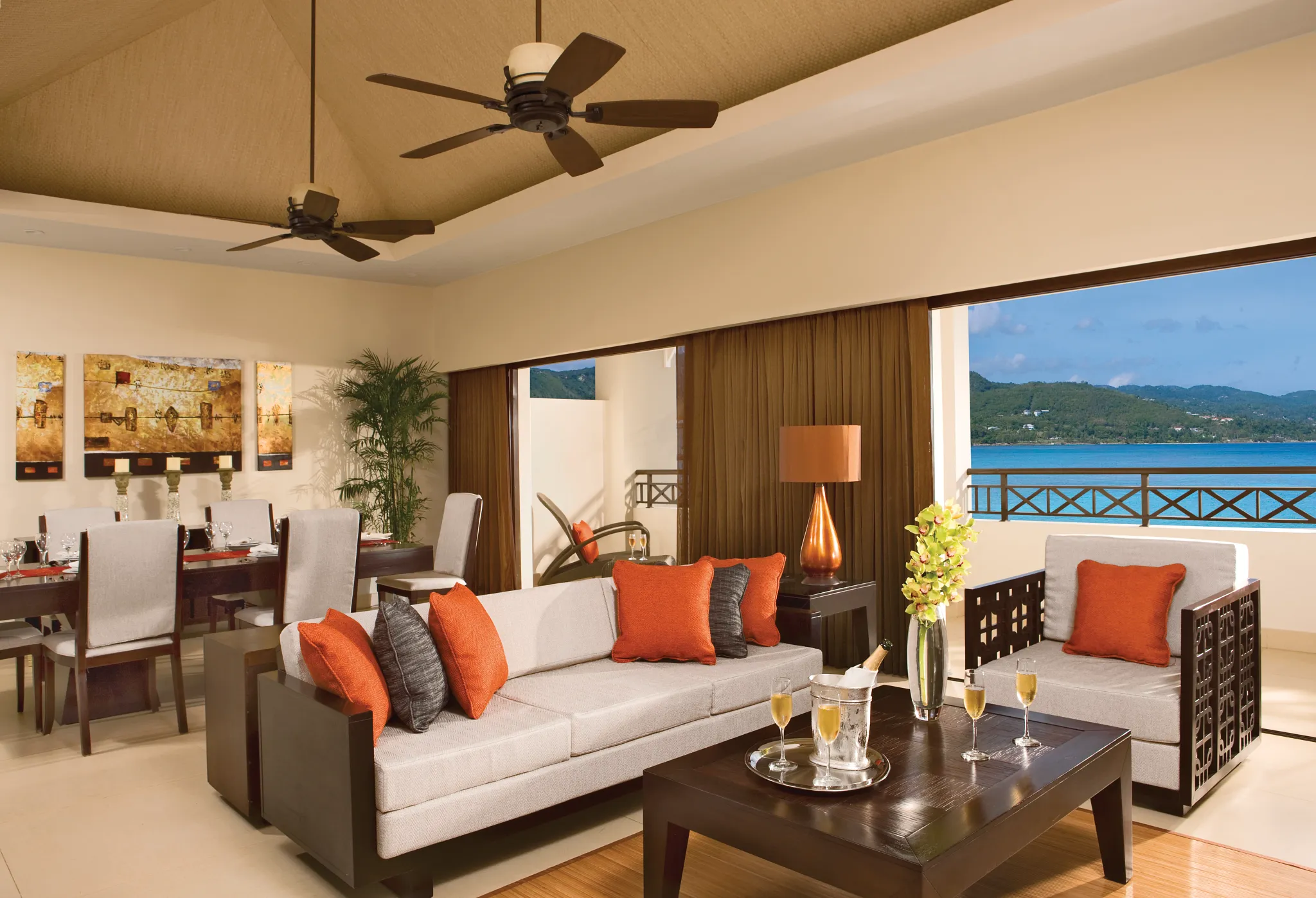 Preferred Club Presidential Suite Living Area