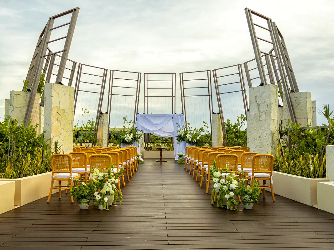 Sky Wedding Gazebo — Secrets Tulum