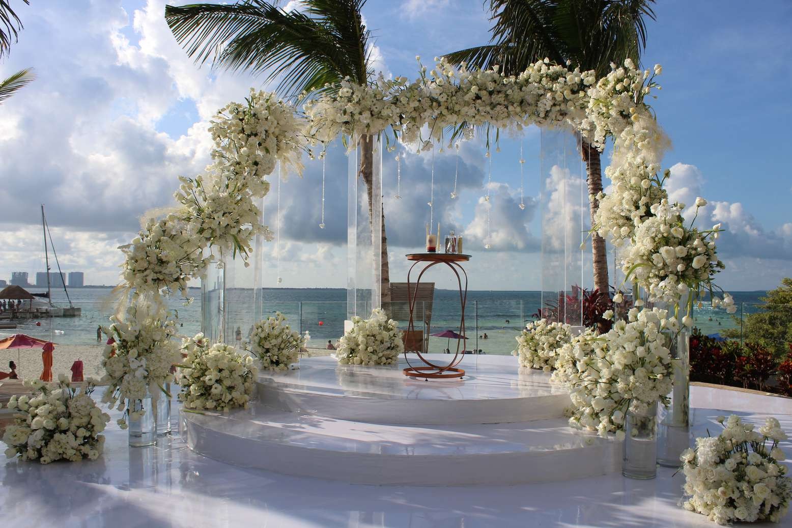 Hot Top Pool ceremony — Breathless Cancun Soul