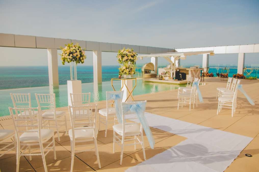 Sunset Terrace wedding — Breathless Cancun Soul