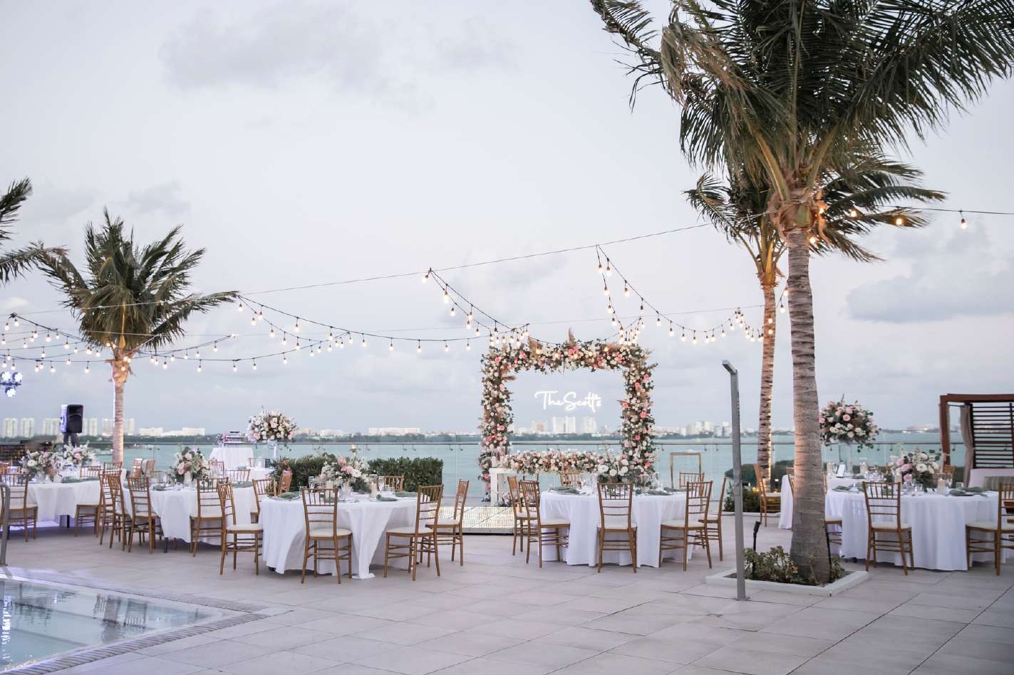 xcelerate Roof reception setup — Breathless Cancun Soul