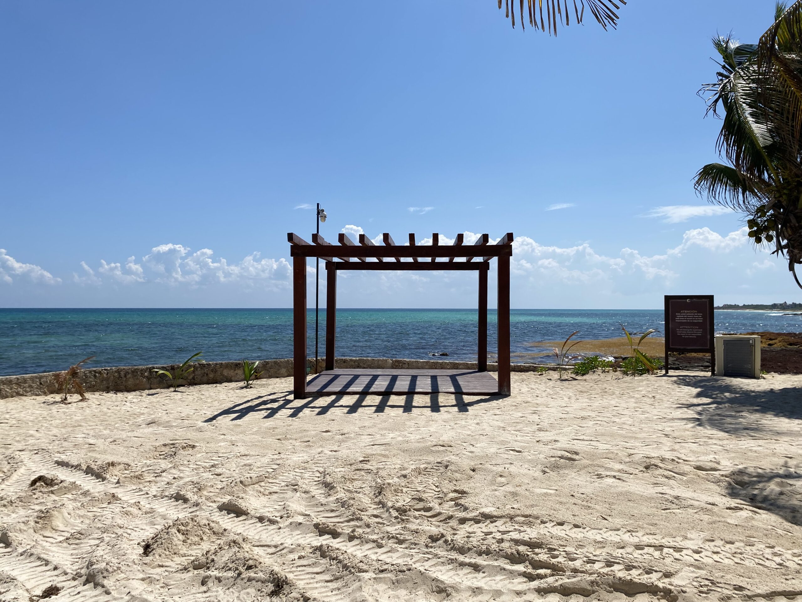 Beach Gazebo Ceremony — El Dorado Royale
