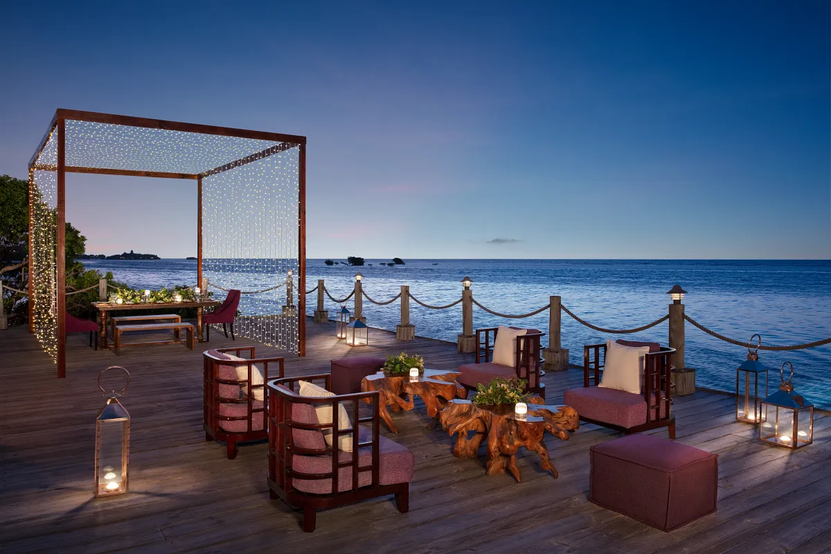 Coyaba Deck Setup — Zoetry Montego Bay