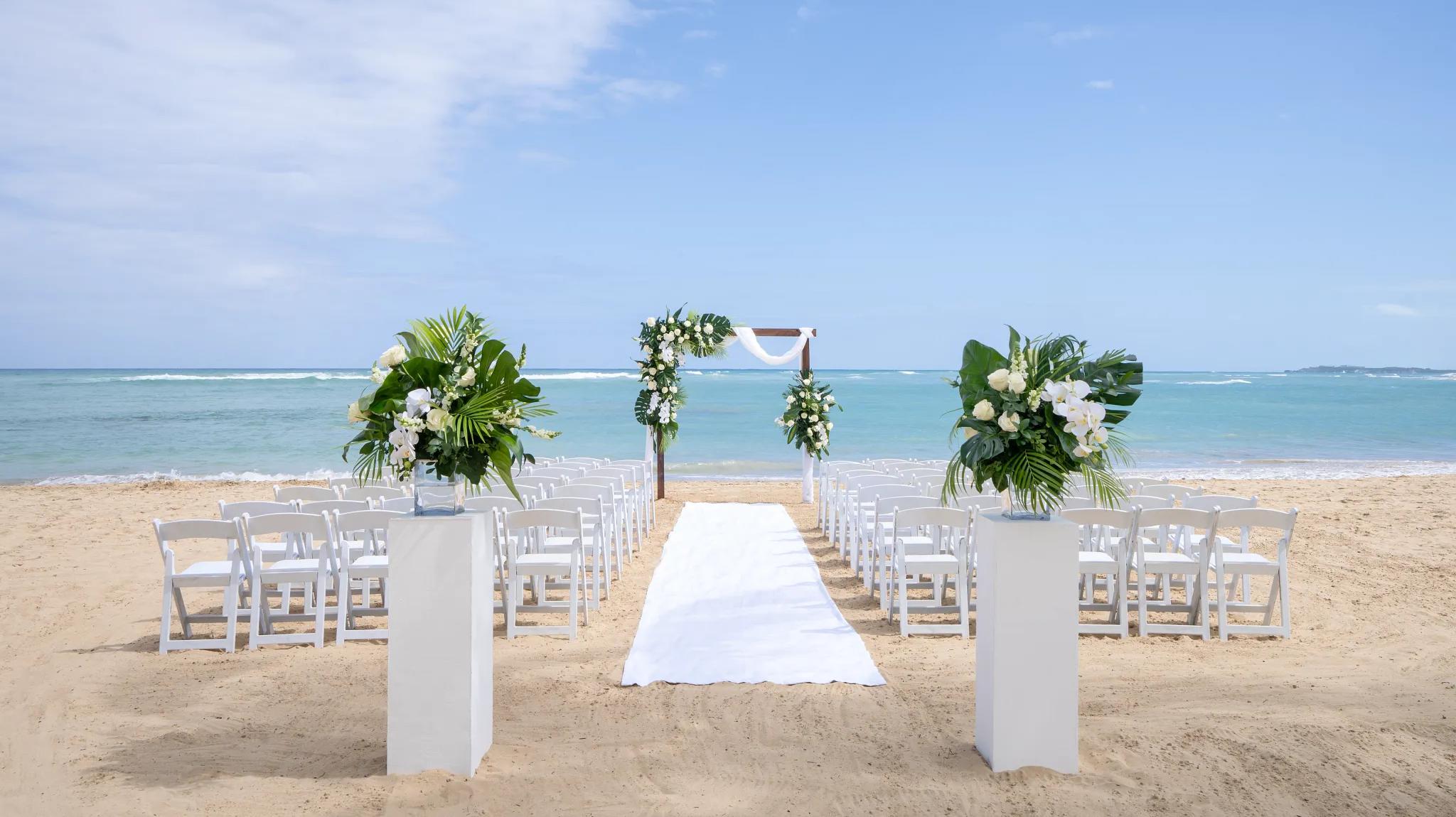 Exhale Beach Ceremony — Breathless Punta Cana