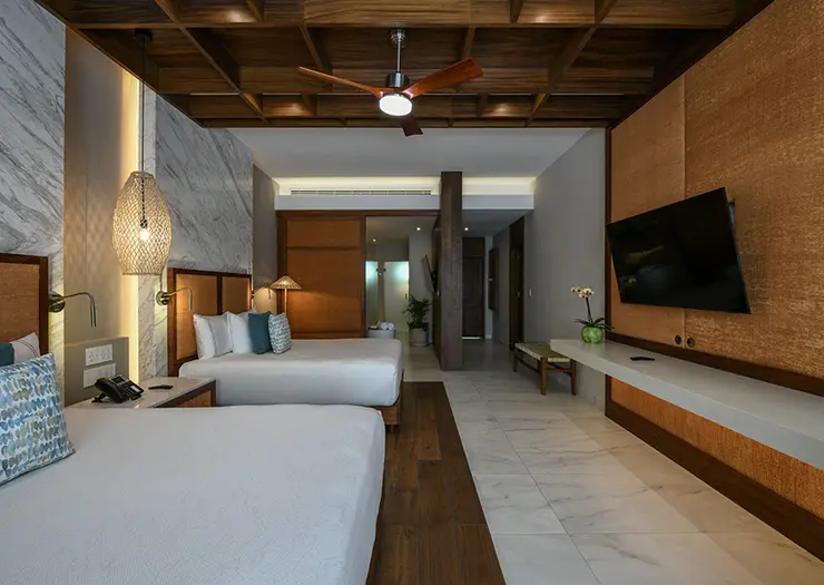 Royal Retreat Two Bedroom Villa Double Beds — El Dorado Royale