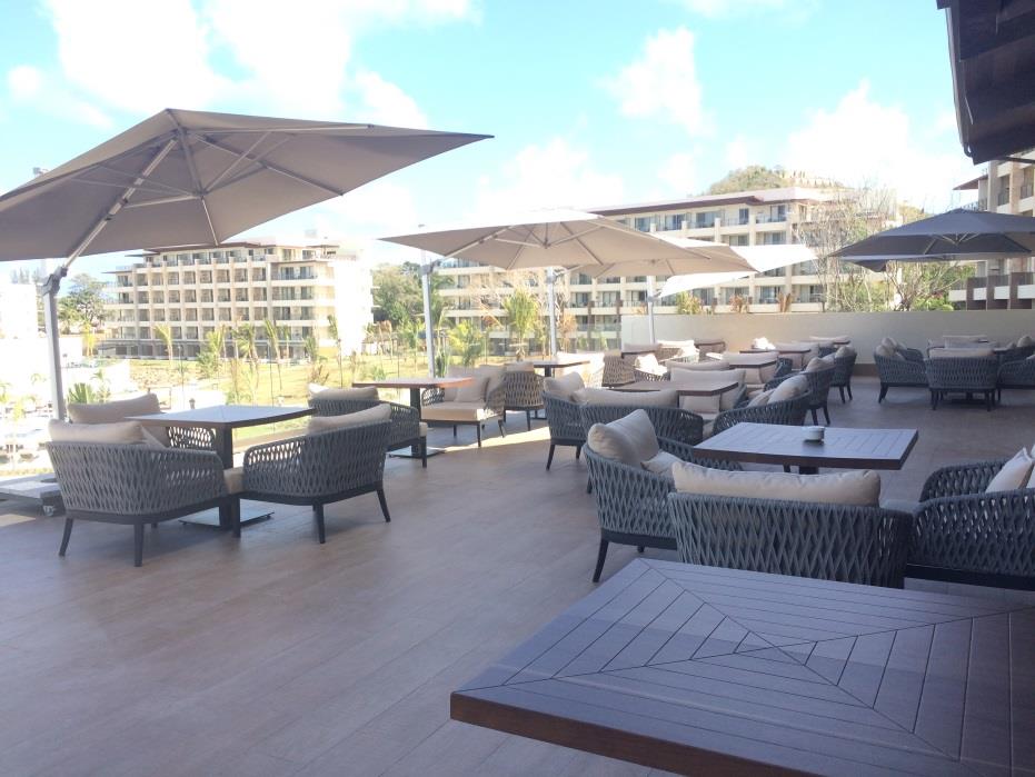 Lobby Terrace - Hideaway at Royalton Saint Lucia