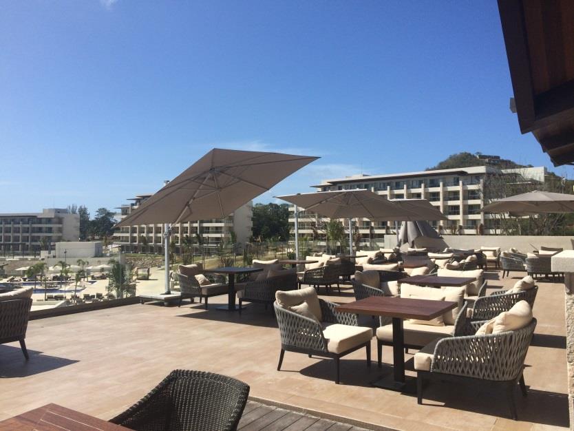 Lobby Terrace - Hideaway at Royalton Saint Lucia