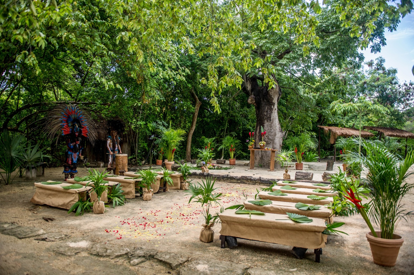 Sandos Caracol Mapache Deck cocktail venue