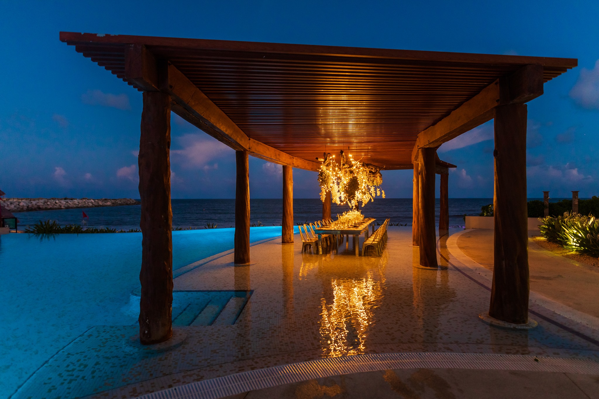 Pool Terrace — Dreams Jade Resort & Spa