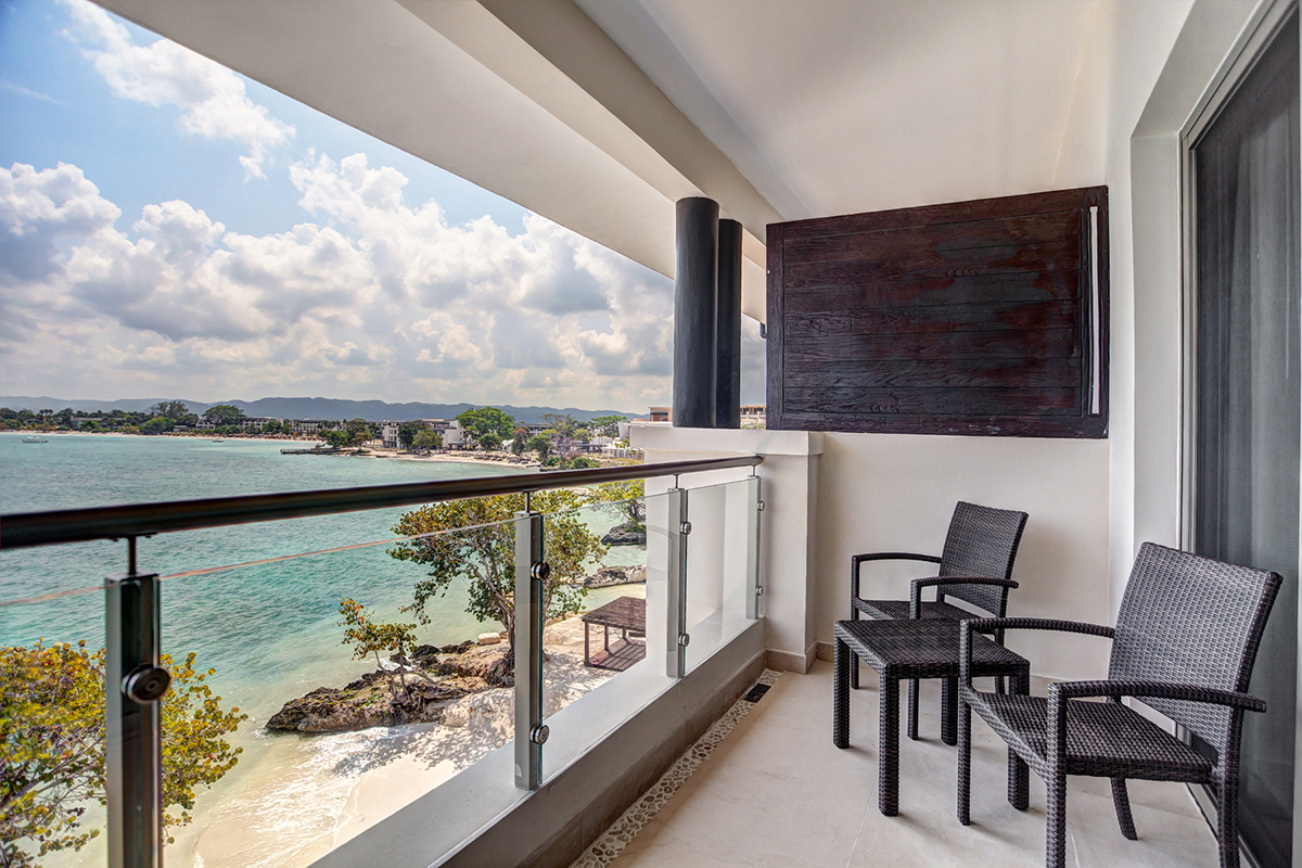 Luxury Junior Suite Ocean View Terrace Hideaway Royalton Negril